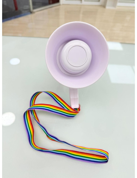 8-8-74659-5-Megáfono blanco portátil