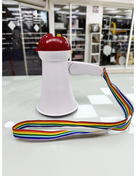 8-8-74659-7-Megáfono blanco portátil