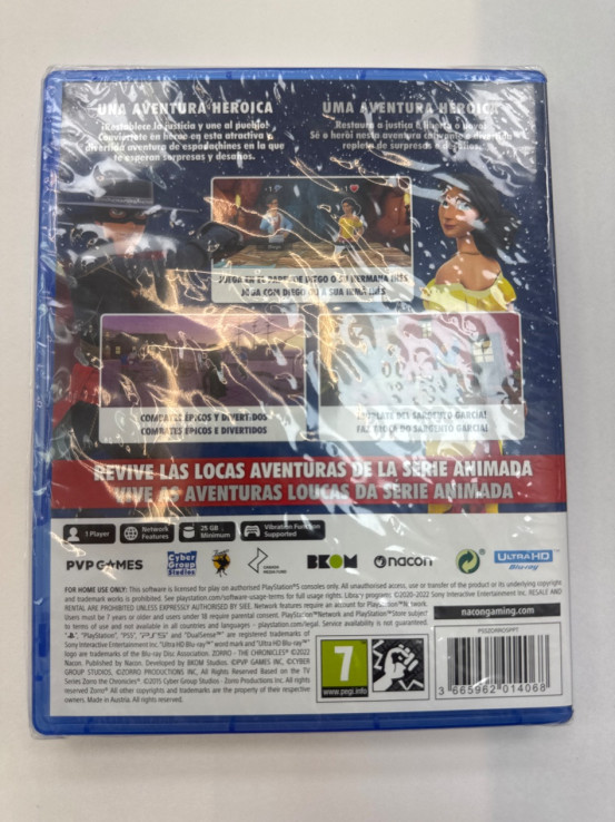 1-1-266294-2-Videojuego PS5 El Zorro The Chronicles 