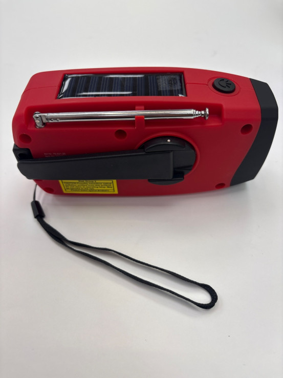 1-1-266629-3-Radio Portátil Crank Radio Roja