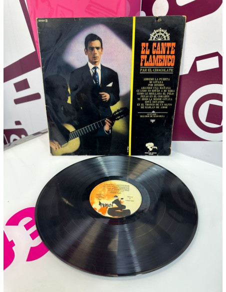 9-9-74362-1-Vinilo El Cante Flamenco par el chocolate