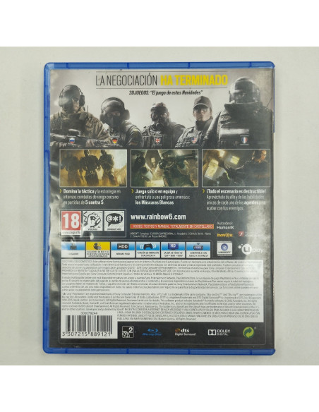 6-6-165876-2-Videojuego PS4 Rainbows X Siege