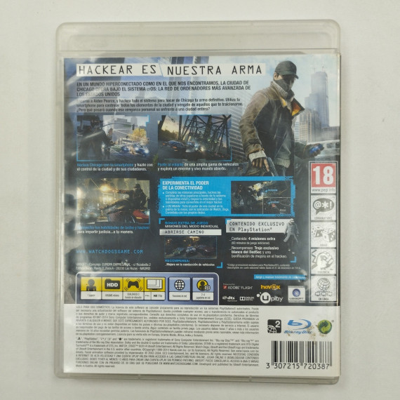 6-6-165951-2-Videojuego PS3 Watch Dogs Edición Especial