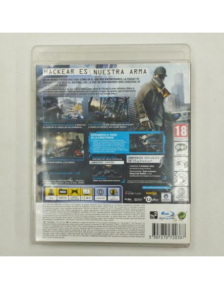 6-6-165951-2-Videojuego PS3 Watch Dogs Edición Especial