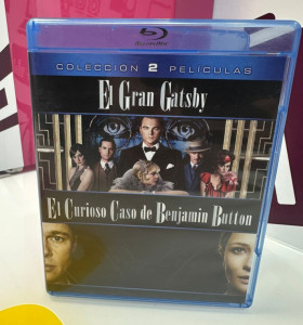 9-9-74401-1-Película Bluray el gran gatsby el curioso caso de benjamin button 