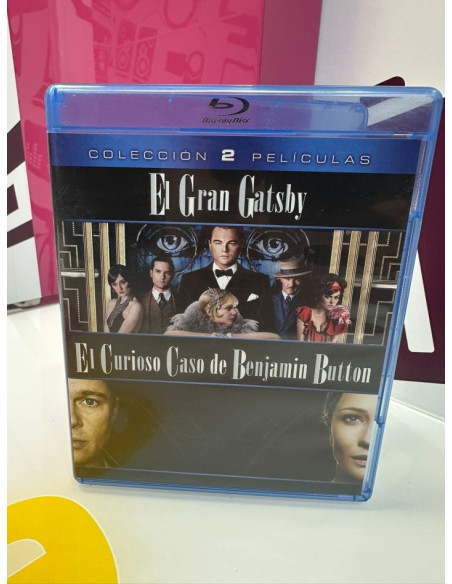 9-9-74401-1-Película Bluray el gran gatsby el curioso caso de benjamin button 