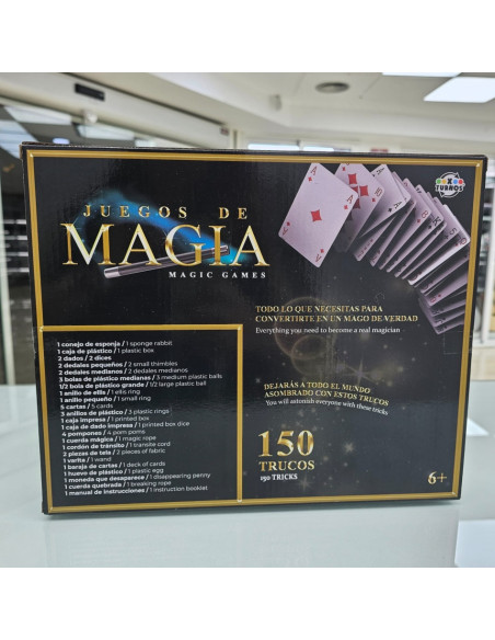 8-8-74788-4-Juguetes Juegos De Magia 150 Trucos (NUEVO)