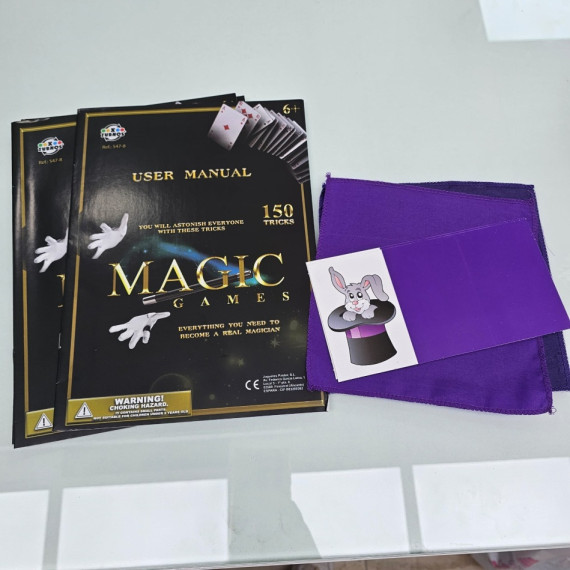 8-8-74788-6-Juguetes Juegos De Magia 150 Trucos (NUEVO)