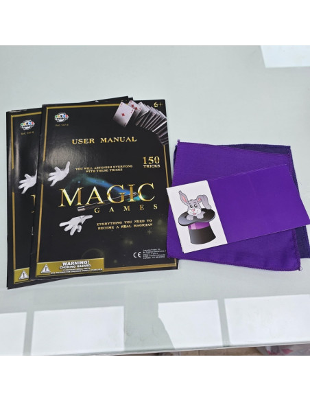 8-8-74788-6-Juguetes Juegos De Magia 150 Trucos (NUEVO)