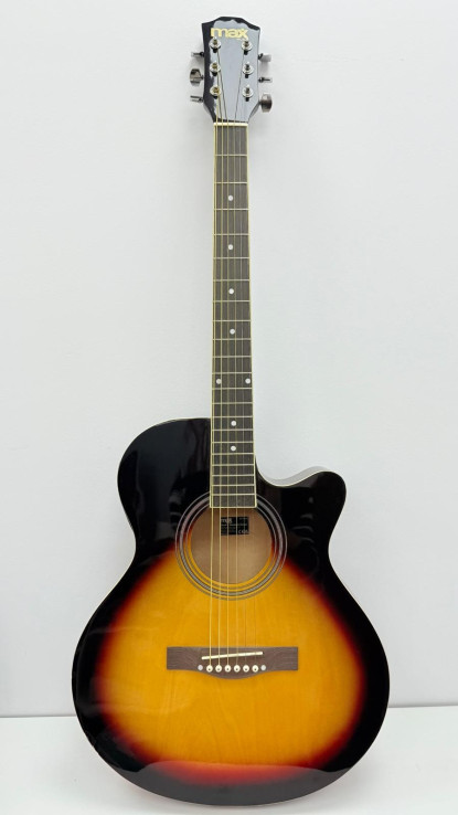 8-8-74766-2-Guitarra Electrica Max Music Amplificador 