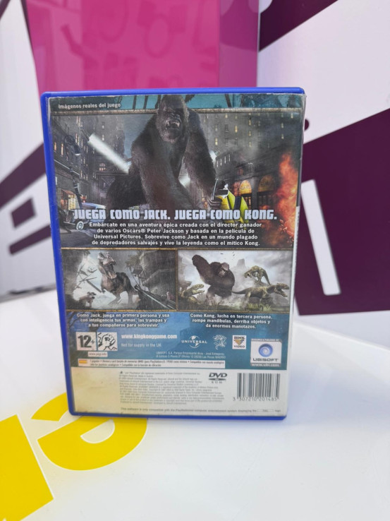 9-9-74289-3-Videojuego PS2 king kong 