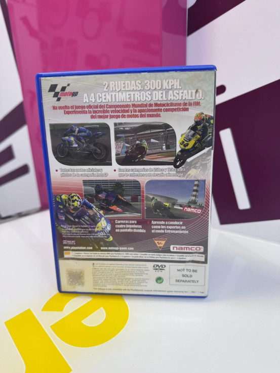 9-9-74291-3-Videojuego PS2 moto gp 4 official game of motogp 