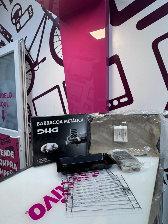 9-9-74511-3-Barbacoa Carbon Lena Dhg Bq-570 (sin Uso)