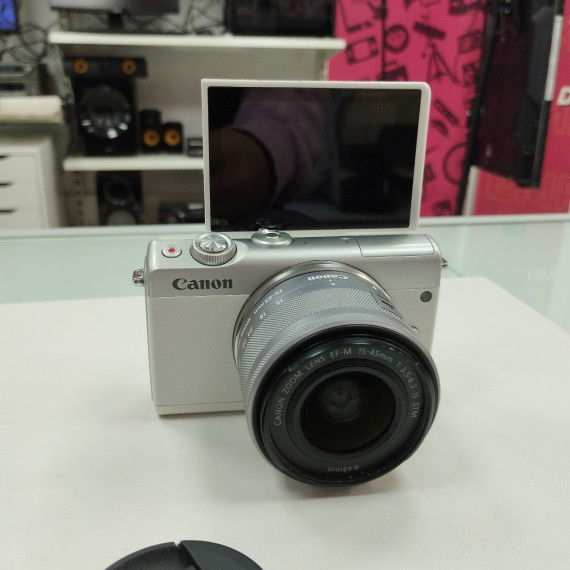 6-6-166031-3-Cámara Digital Réflex Canon Eos M100 EF-M 15-45 Mm 