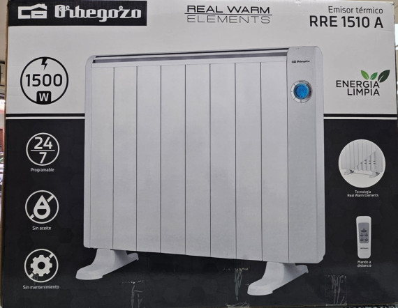 8-8-72898-5-Radiador Electrico Orbegozo RRE 1510 A 1500w