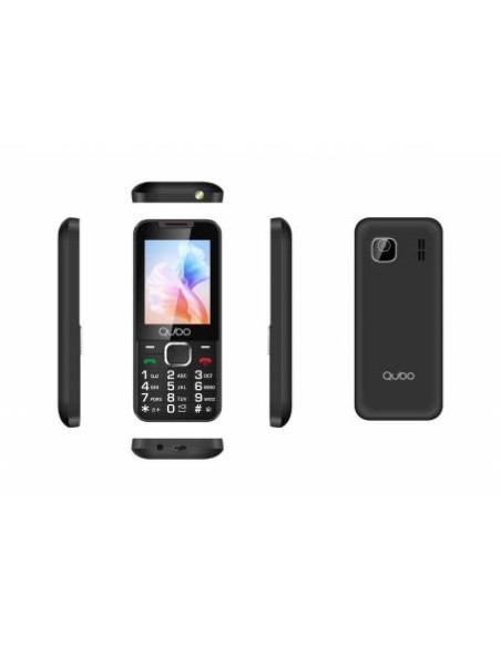 7-7-83686-1-Teléfono Qubo X-240BK 2,4 Negro