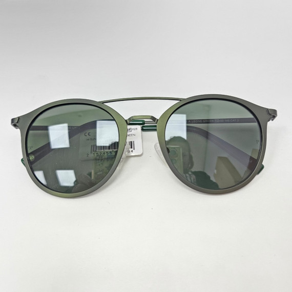 8-8-74843-3-Gafas de sol unisex mó X SILBON LEONE Verde (Sin Uso)