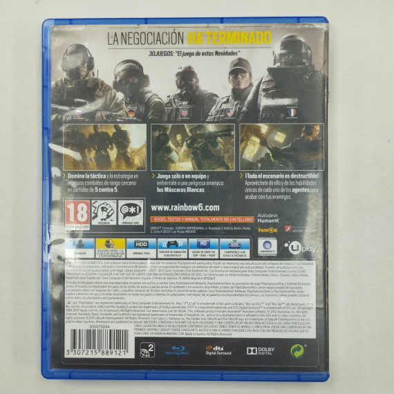 6-6-166055-2-Juego Ps4 Rainbow six siege