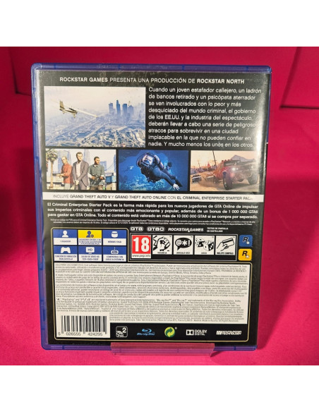 9-8-72975-2-Videojuego PS4 Grand theft auto V