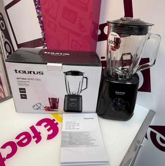 9-9-74591-3-Licuadora Taurus Optima Nero 1300w 