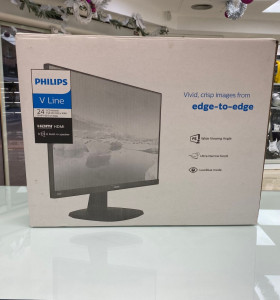 8-8-74903-1-Monitor LED PHILIPS V Line 24 LCD Full HD 1920x1080 