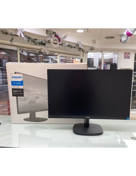 8-8-74903-2-Monitor LED PHILIPS V Line 24 LCD Full HD 1920x1080 