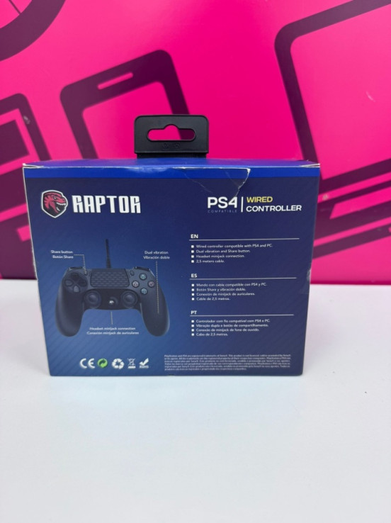 7-7-83838-2-Mando Ps4 Raptor (sin Uso)