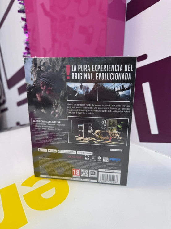 9-9-74598-3-Videojuego PS5 Metal Gear Solid Snake Eater Edicion Deluxe (presintado)