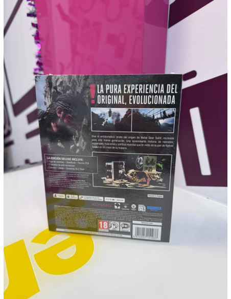 9-9-74598-3-Videojuego PS5 Metal Gear Solid Snake Eater Edicion Deluxe (presintado)