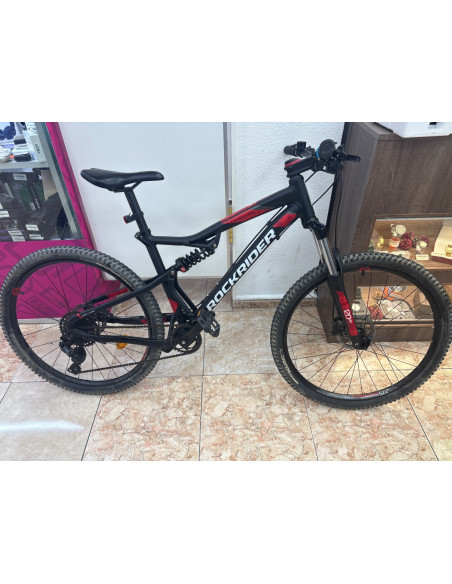 1-1-263908-1-Bicicleta Montana Rockrider St530 Talla M Negra Roja