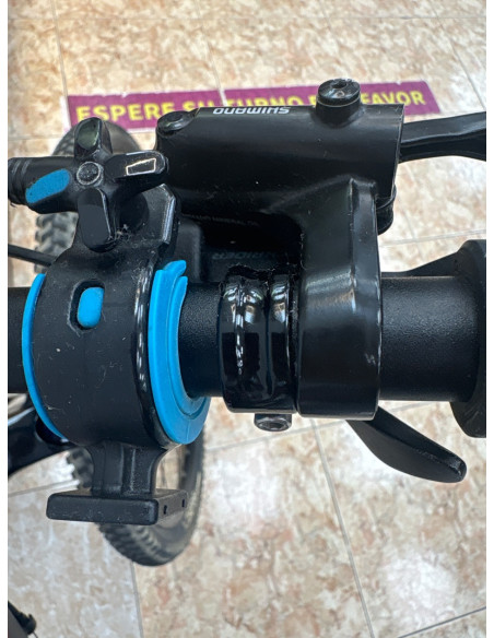 1-1-263908-8-Bicicleta Montana Rockrider St530 Talla M Negra Roja