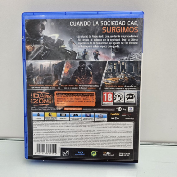 8-8-58608-2-Videojuego PS4 Tom Clancys The division