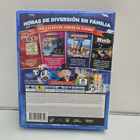 8-8-58607-2-Videojuego PS4 Hasbro Family Fun Pack 