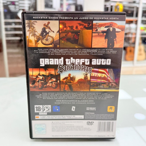 8-8-74975-3-Videojuego PS2 Grand theft auto san andreas 