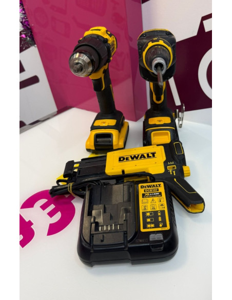 9-9-72858-1-Atornillador A Bateria Dewalt DCF620 Taladro Percutor Dewalt DCD709
