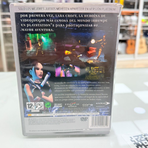 8-8-74976-3-Videojuego PS2 Tomb Raider Lara croft El angel de la oscuridad 