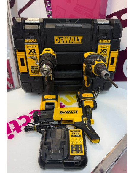 9-9-72858-4-Atornillador A Bateria Dewalt DCF620 Taladro Percutor Dewalt DCD709