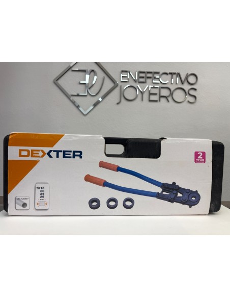 1-1-262413-1-De Corte Maquina De Prensado Manual Multicapa DEXTER Con Mordazas TH 