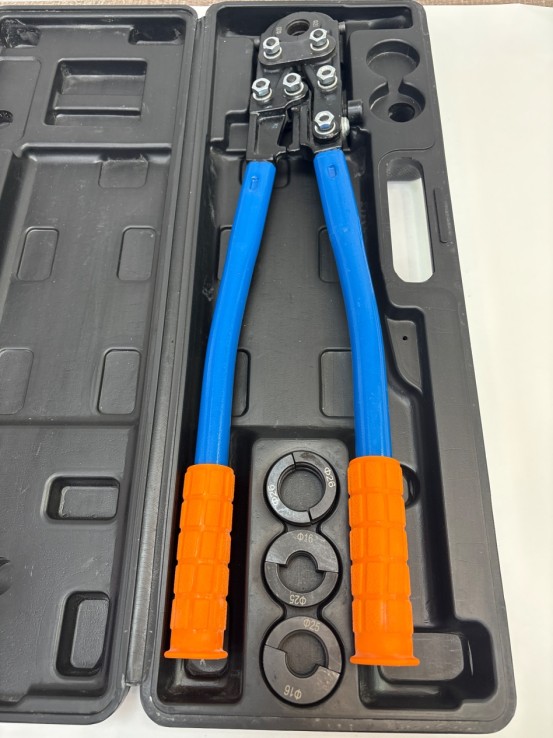 1-1-262413-2-De Corte Maquina De Prensado Manual Multicapa DEXTER Con Mordazas TH 