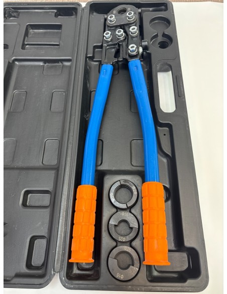 1-1-262413-2-De Corte Maquina De Prensado Manual Multicapa DEXTER Con Mordazas TH 