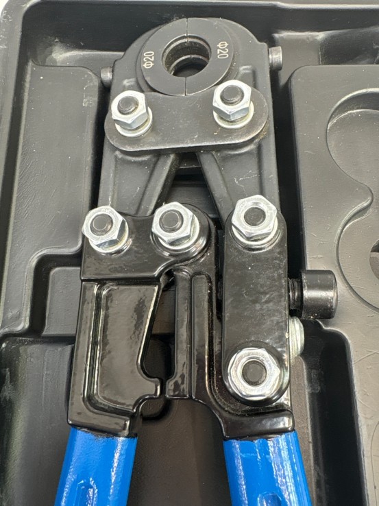 1-1-262413-3-De Corte Maquina De Prensado Manual Multicapa DEXTER Con Mordazas TH 