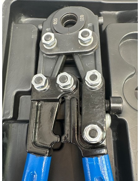 1-1-262413-3-De Corte Maquina De Prensado Manual Multicapa DEXTER Con Mordazas TH 