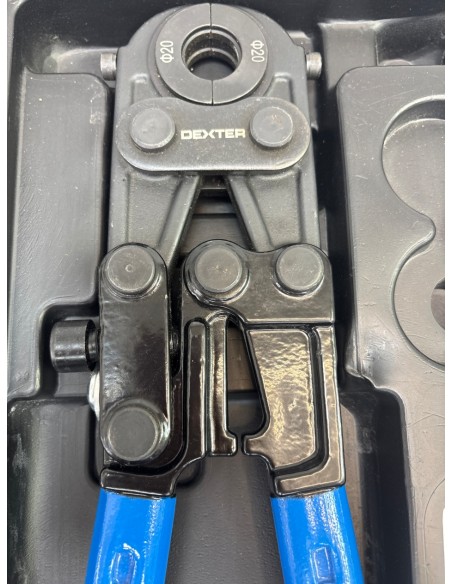 1-1-262413-4-De Corte Maquina De Prensado Manual Multicapa DEXTER Con Mordazas TH 