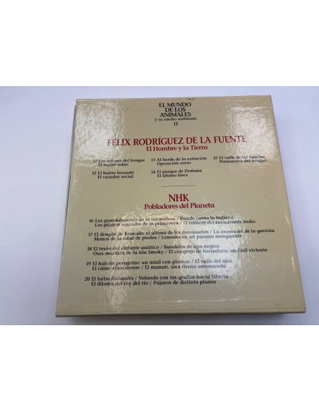 1-1-261217-2-Coleccionismo Musical El Mundo De Los Animales Y Su Medio Ambiente