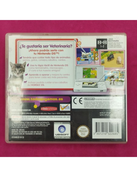 6-6-166164-2-Videojuego Nintendo DS Imagina ser veterinaria