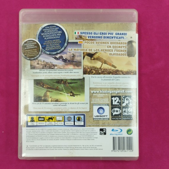 6-6-166163-2-Videojuego PS3 Blazing Angels 2 Secret Missions of WWII