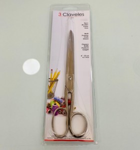 8-8-74977-1-Tijera 3 Claveles Modista 20 cm nuevo