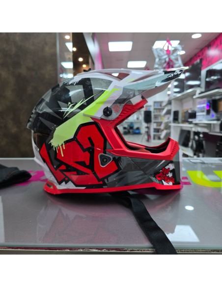 7-7-84108-3-Casco Casco Motocross Fast Evo Ls2 Talla L 