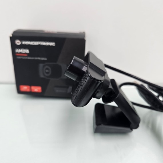 6-8-74523-3-Webcam AMDIS 01B 1080P Full Hd con micrófono