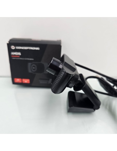6-8-74523-3-Webcam AMDIS 01B 1080P Full Hd con micrófono